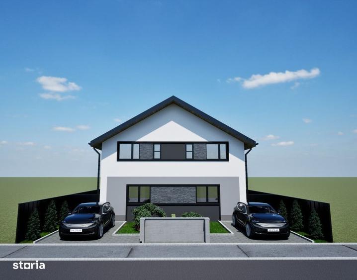 Duplex, 94mp utili, 360mp teren, 4 camere,curent trifazic-Giarmata-vii - 4