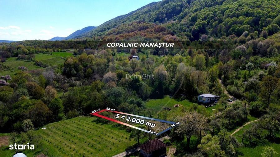 Teren intravilan aproape de padure Copalnic Manastur