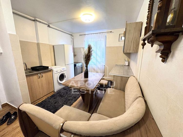 Apartament cu 2 camere decomandat, mobilat în Ultracentral