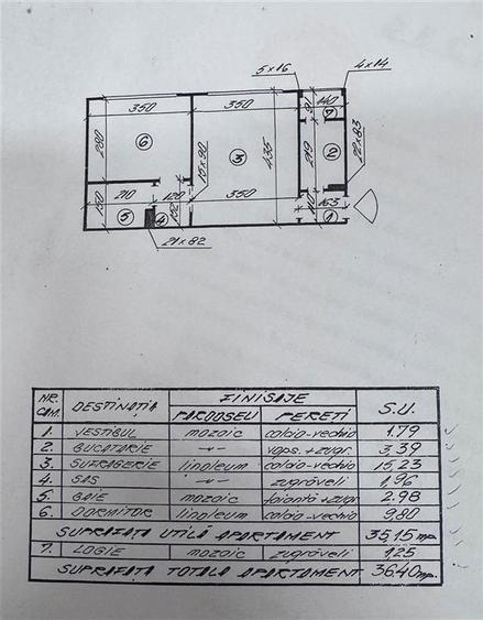 Apartament cu 2 camere semidecomandat, mobilat în Berceni