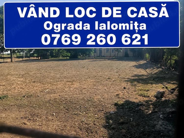 Teren de 1100 mp, în Ograda