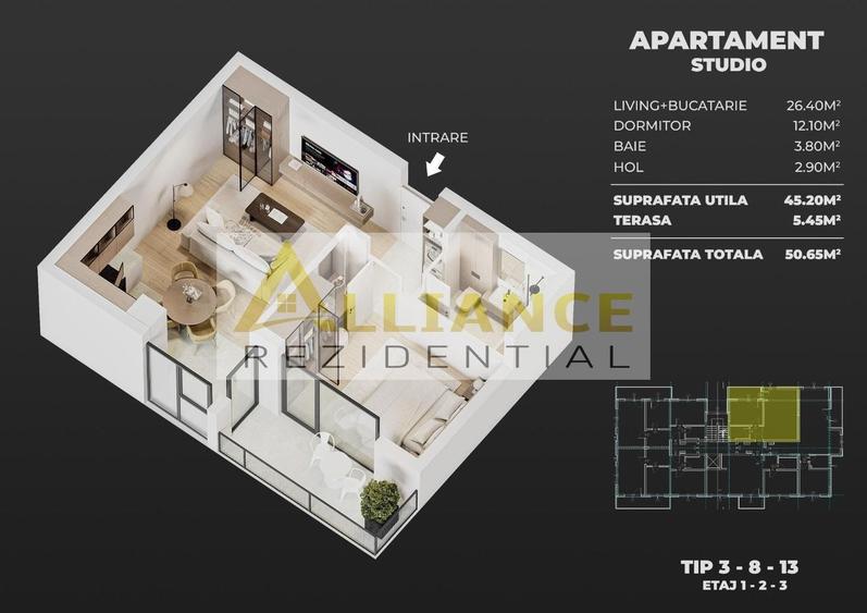 Apartamente 2 si 3 camere - Popesti Leordeni - 5