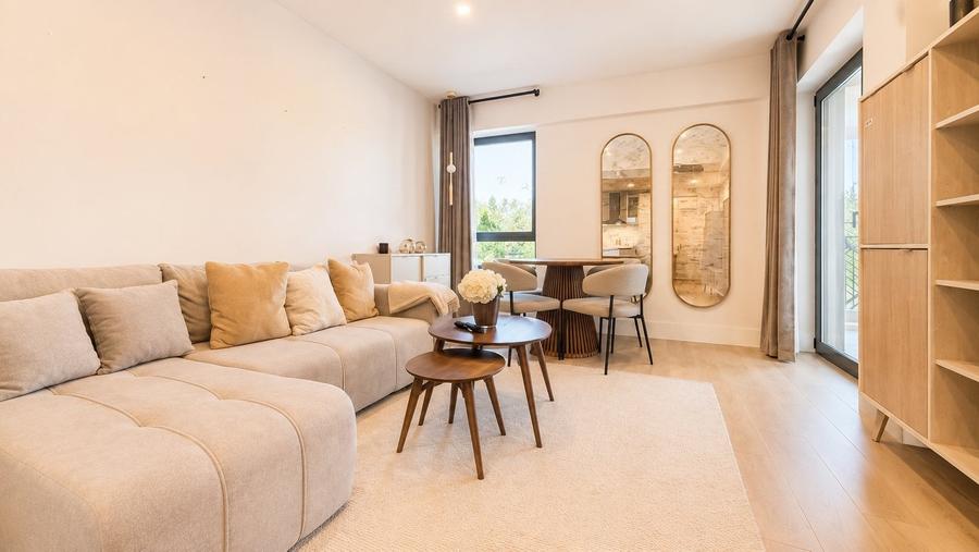 Apartament cu 2 camere decomandat, mobilat în Pipera
