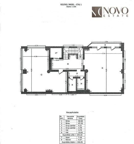 Spațiu comercial, de 944.54 mp, în Gara de Nord