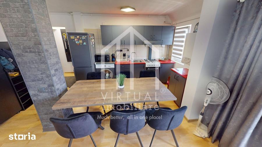 Apartament 2 camere - 41 mp utili + balcon, mobilat si utilat - 2