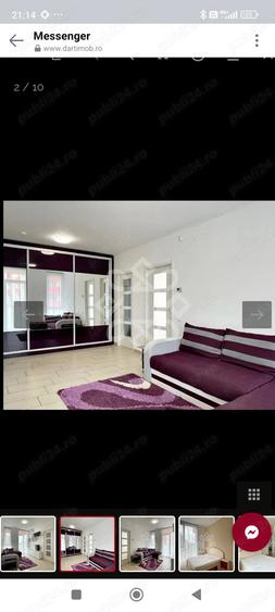 Apartament cu 2 camere semidecomandat în Decebal