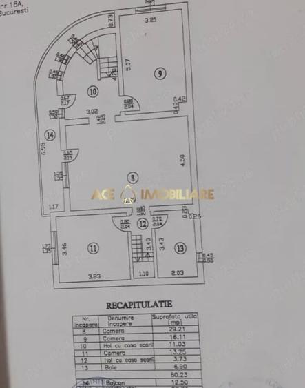 Casă individuală cu 6 camere cu Canalizare în Mihai Bravu