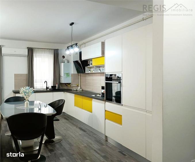 Apartament cu 3 camere, mobilat în Tractorul