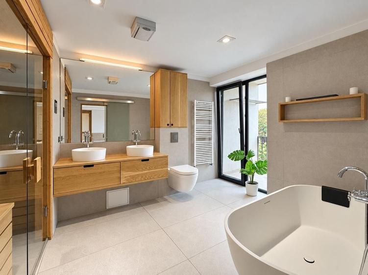 Penthouse cu 3 camere decomandat, mobilat în Parcul Carol