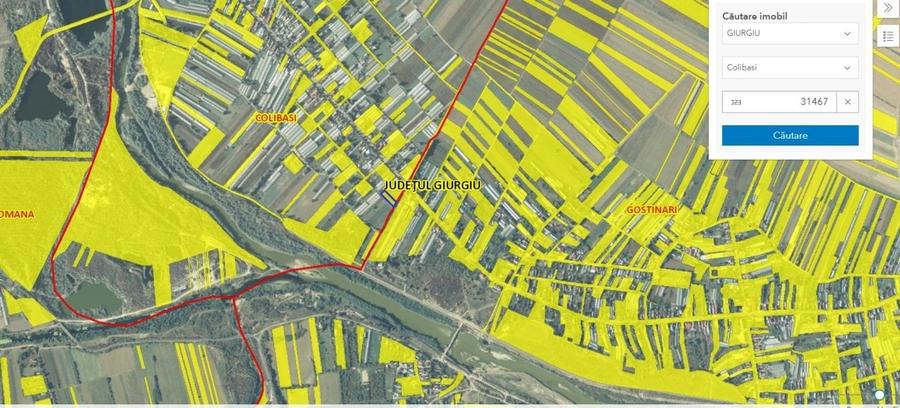 Teren agricol intravilan de 3908 mp, în Colibași