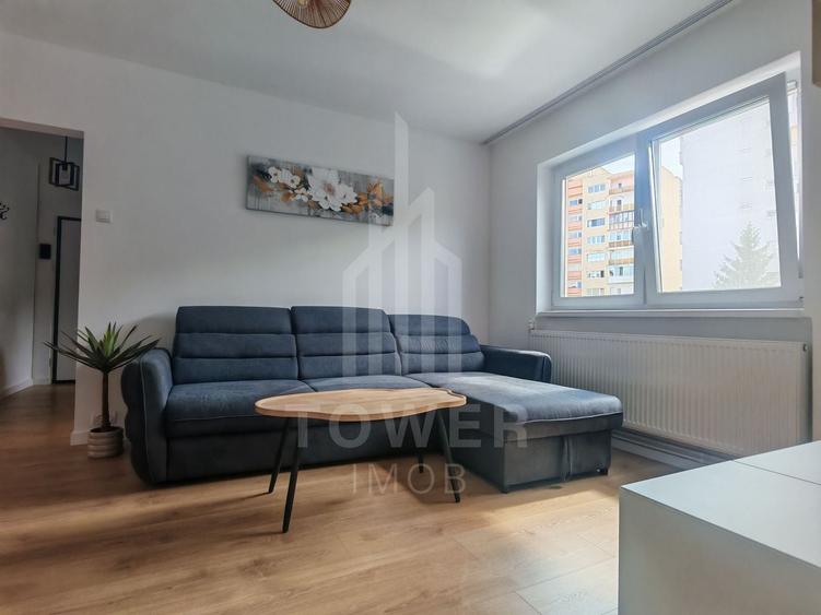 Apartament cu 2 camere nedecomandat, mobilat în Hipodrom 2