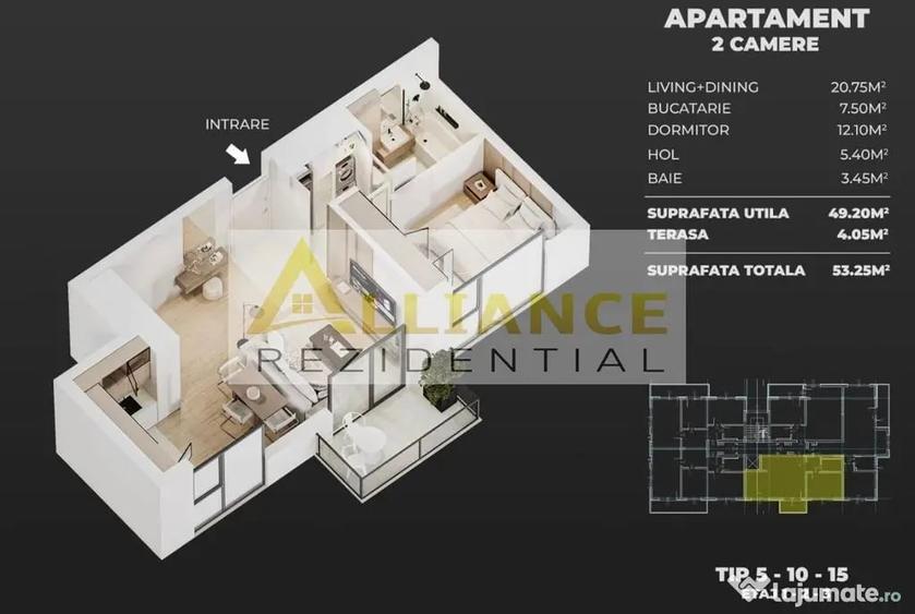 Bloc nou - Preturi accesibile | Proiect modern | Calitate... - Popesti Leordeni (Bucuresti-Ilfov) - 3