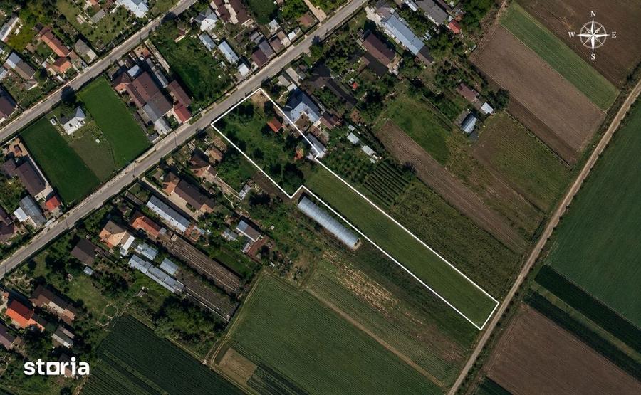 Teren de 2200 mp, în Coșereni