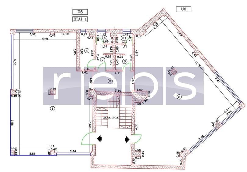 VANZARE SPATIU COMERCIAL | BIROURI 212 MP | STRADAL | VIZIBILITATE EXCELENTA | - 2