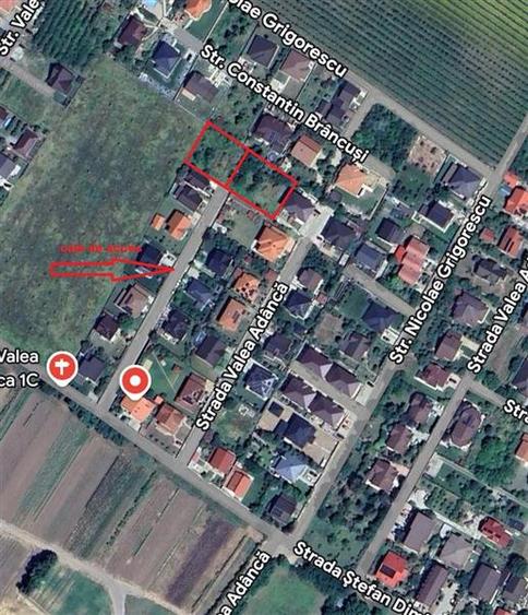 Teren Construcții intravilan de 710 mp, în Nicolina