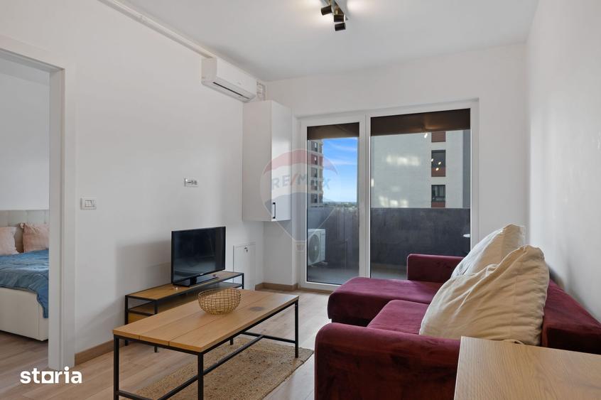 Apartament cu 2 camere, mobilat în Șega