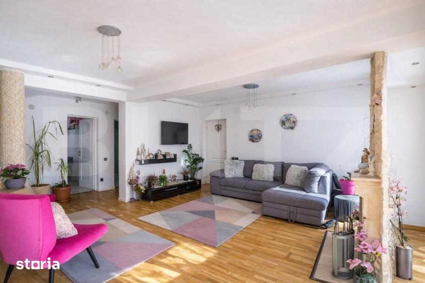 Apartament cu 3 camere, mobilat în Baciu
