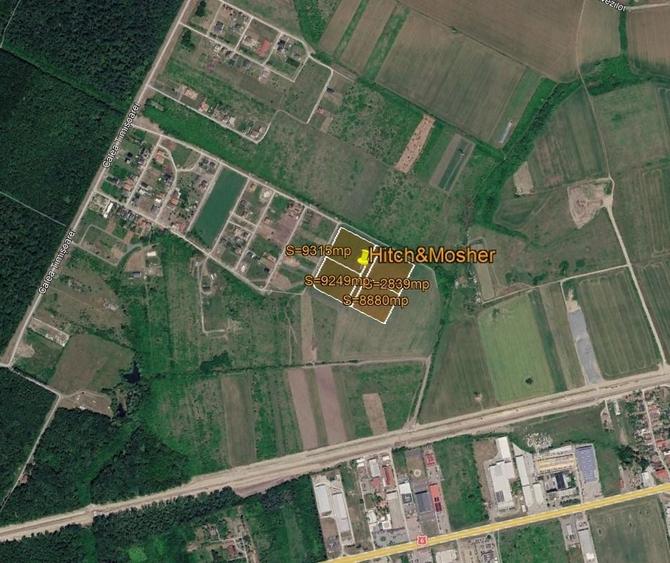 Teren Construcții intravilan de 84174 mp, în Giarmata-Vii
