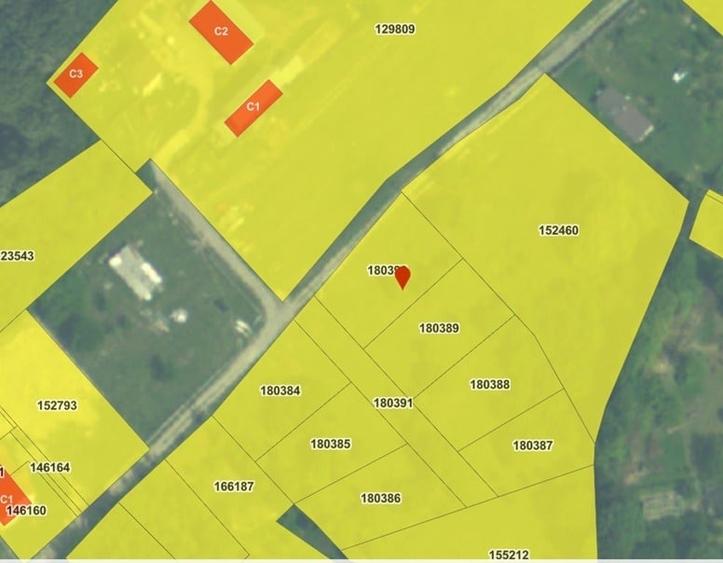 Teren Construcții intravilan de 800 mp, în Aeroport