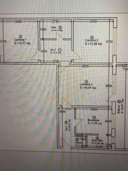 Apartament cu 3 camere semidecomandat în Take Ionescu