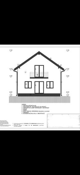Casa la rosu de vanzare Sanpetru, Brasov | Teren 450 mp | Aproximativ 100 mp | 130.000 - 5