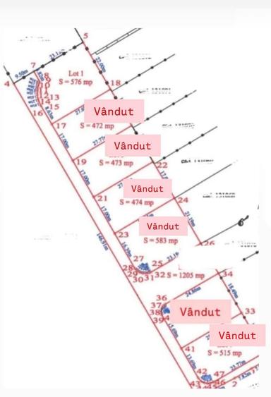 Teren Construcții intravilan de 576 mp, în Stupini