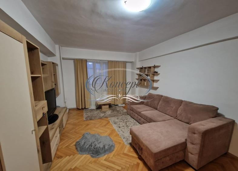 Apartament cu 2 camere decomandat, mobilat în Central