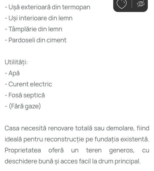 Casă cu 3 camere în Ariceștii Zeletin