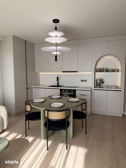 Apartament cu 3 camere, mobilat în Florești