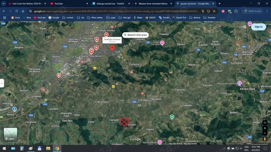 Teren de 7900 mp, în Acățari