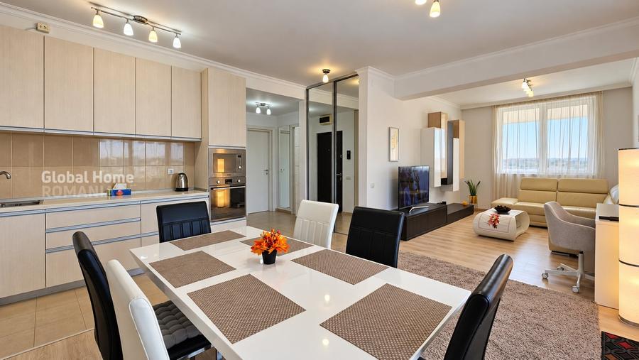 Apartament cu 3 camere decomandat, mobilat în Voluntari