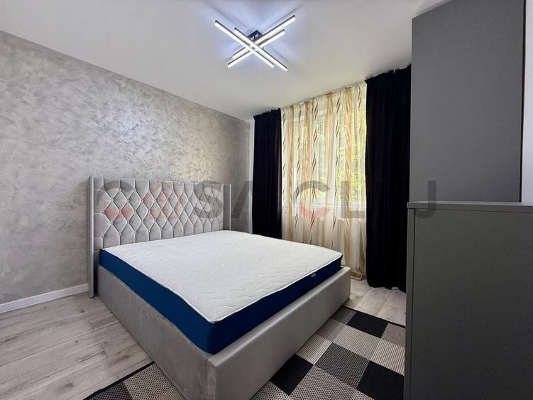 Apartament cu 2 camere decomandat, mobilat în Plopilor