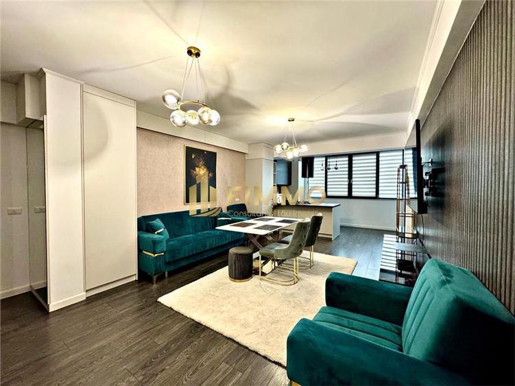 Apartament cu 2 camere semidecomandat, mobilat în George Enescu