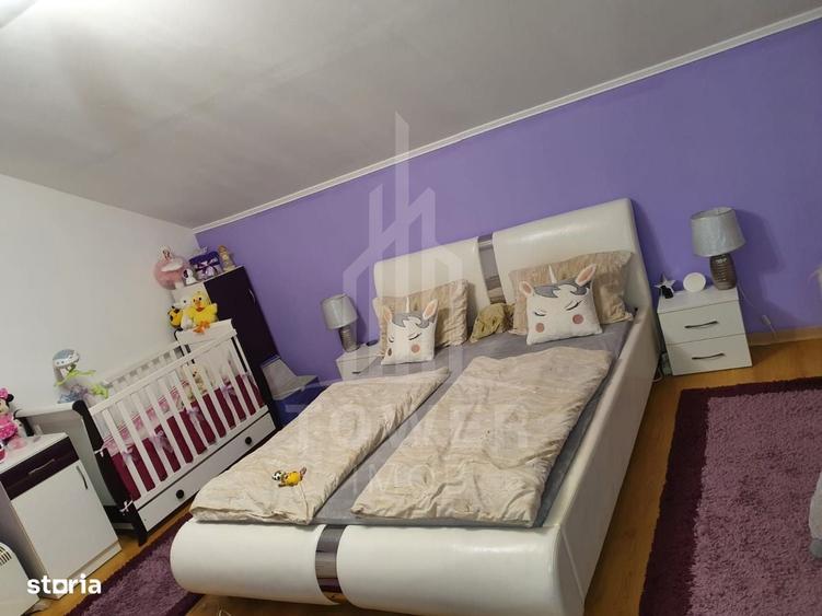 Apartament spatios 3 camere, 99 mp, mobilat si utilat, cu pod etaj 2 - 5