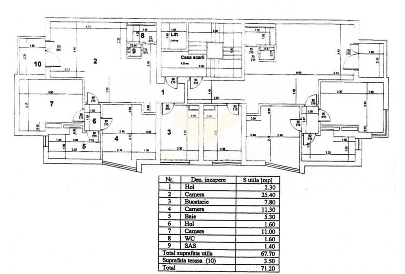 Apartament cu 3 camere semidecomandat, mobilat în Kiseleff