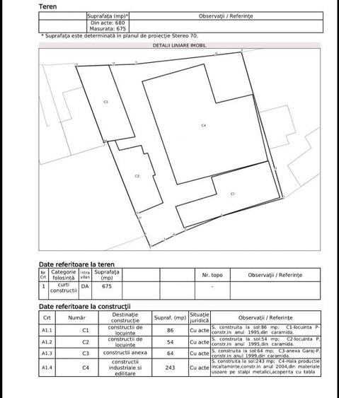 Casă cu 10 camere cu Teren 675 Mp în Dobroești