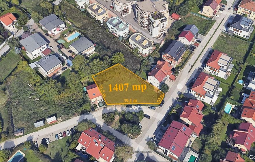 Teren Construcții intravilan de 1407 mp, în Iancu Nicolae