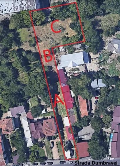 Teren de 1762 mp, în Trivale