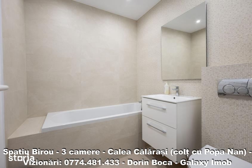 BIROU 3 Camere NEMOBILAT - CALEA CALARASI - Centrala proprie - 18