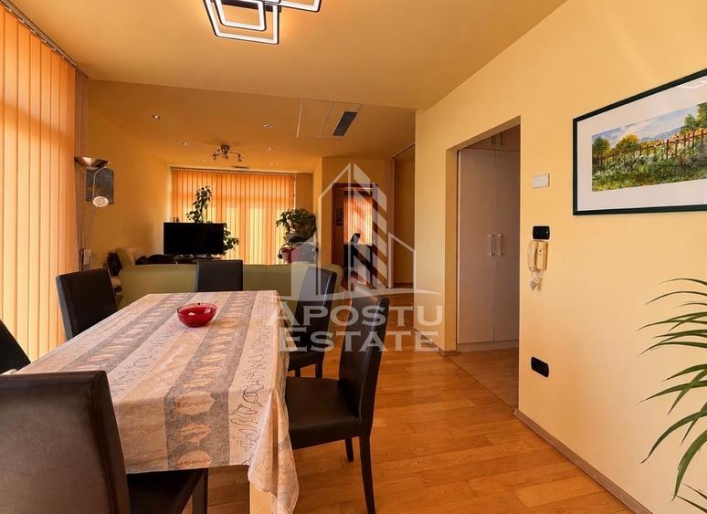 Apartament cu 3 camere semidecomandat, mobilat în Șagului