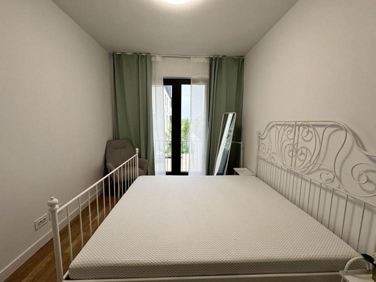 Apartament cu 2 camere semidecomandat, mobilat în Pipera
