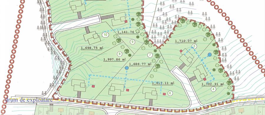 Teren Construcții intravilan de 12750 mp, în Pârâul Rece