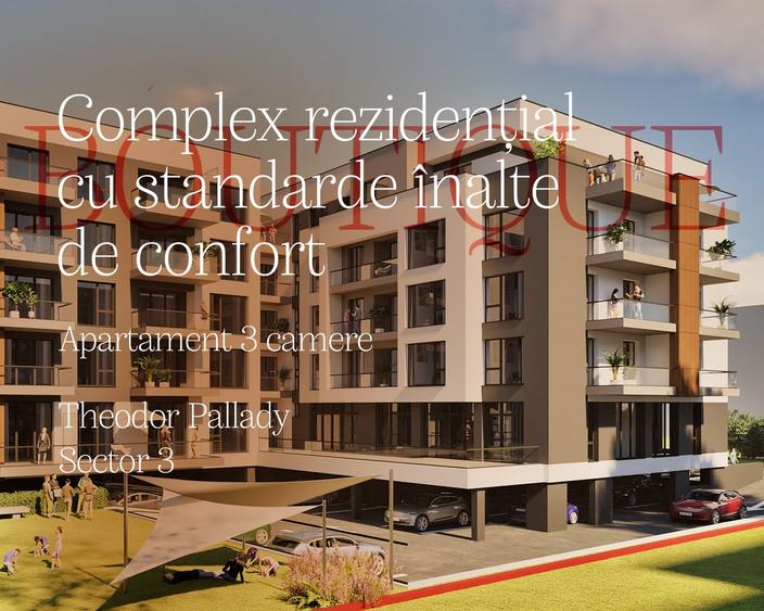 Apartament cu 3 camere decomandat în Theodor Pallady — fotografia 1
