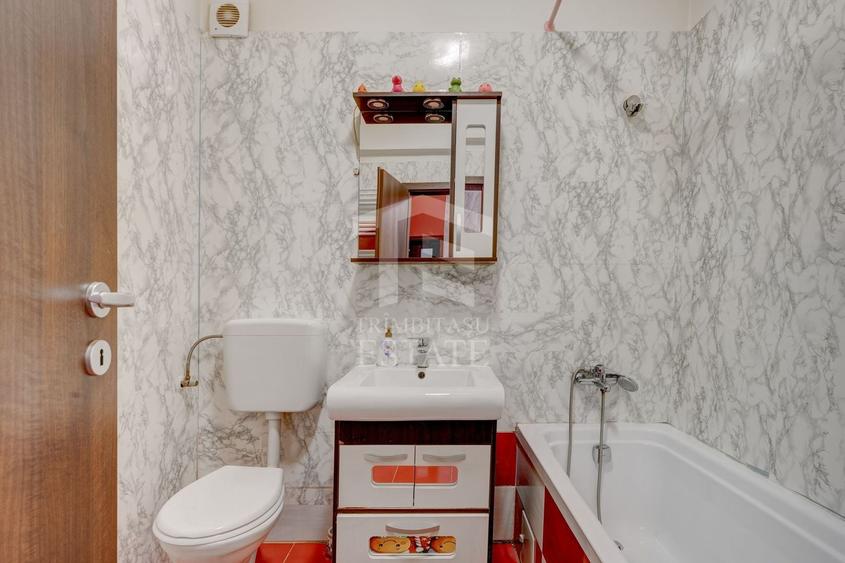 Apartament cu 2 camere semidecomandat, mobilat în Rahova