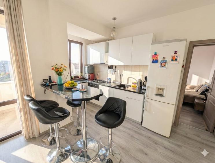 Apartament cu 2 camere, mobilat în Odăi