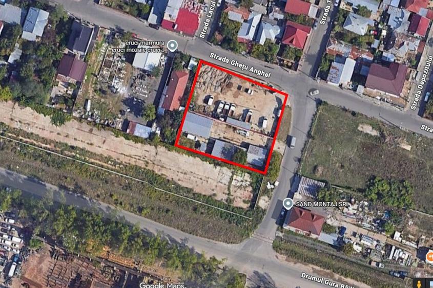 Teren Construcții intravilan de 1571 mp, în Industriilor