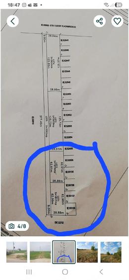 Teren de 4764 mp, în Clinceni