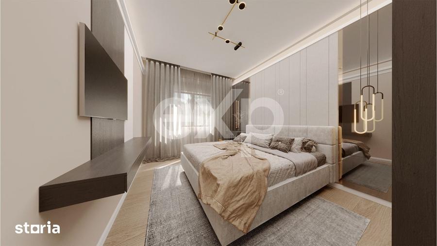 Apartament cu 3 camere decomandat în Central