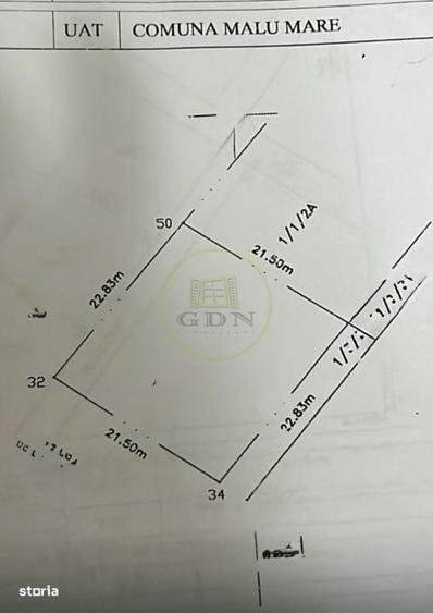 Teren intravilan, 488mp, Preajba, Zona Damila - 1