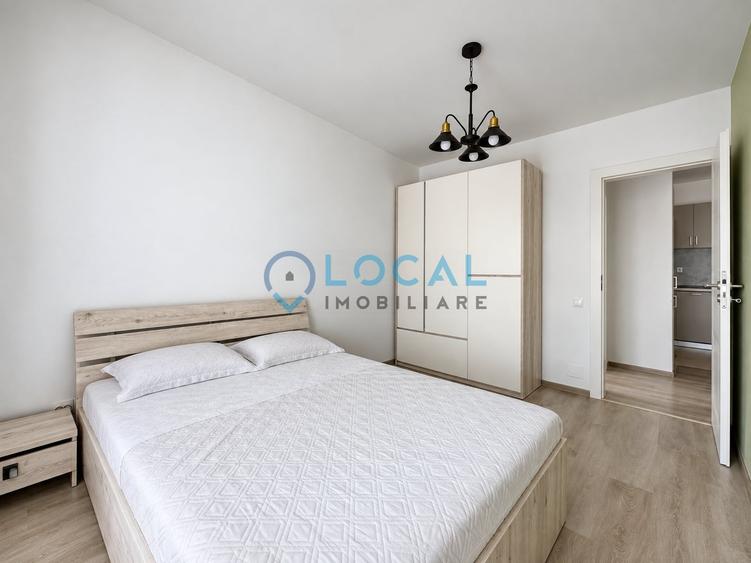 Apartament cu 2 camere semidecomandat, mobilat în Bună Ziua